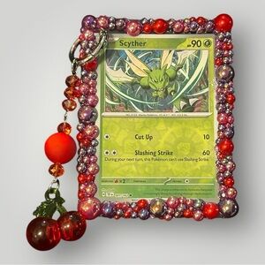 Handmade Decoden Frame with Pokemon Card
